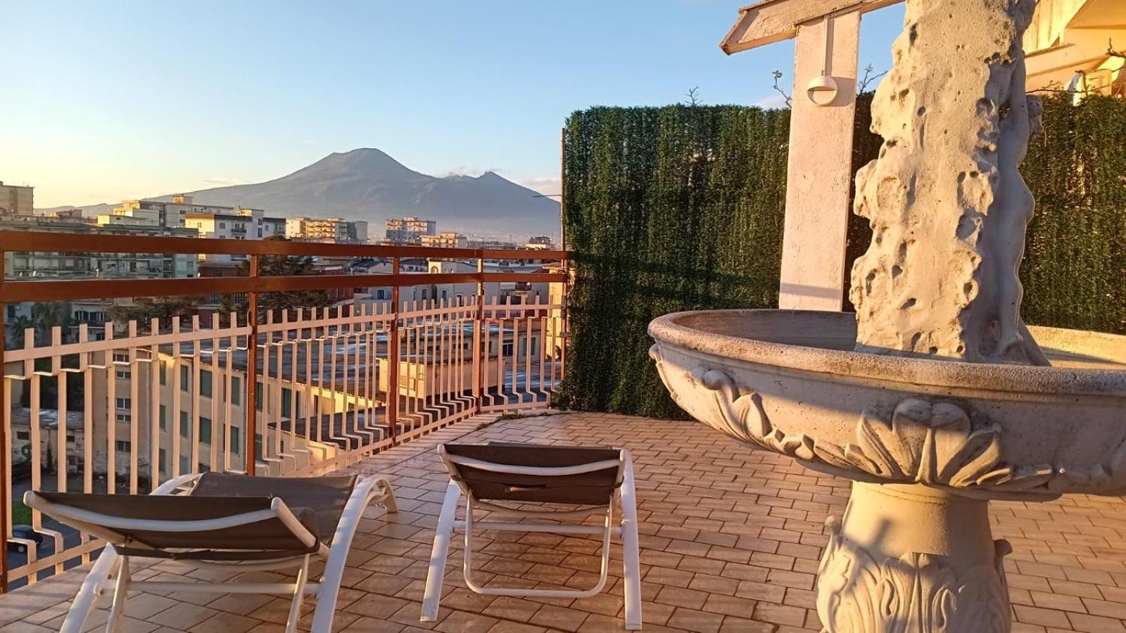 スカファーティRenovated Loft With Vesuvio View Terraceアパートメント エクステリア 写真